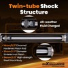 maXpeedingrods Dual Steering Stabilizer for 2-8" Lift F-250 F-350 4WD