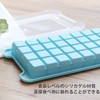Ice Cube Mold with Lid, Freezer Storage, Durable, Household Container,