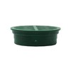 4" Outdoor Round Flat Drain Grate Cover (2, Green)