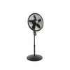Lasko 18 in. Cyclone Pedestal Fan with Remote Control, Black