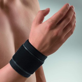 Bort ActiveColor 1410 Medium Black Right and Left or Right Wrist Splint Support, Medium, Black