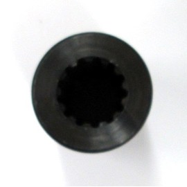 SC 1-1392 - 7/8''-13 Splined Shaft Coupler 1-1/2'' OD x 2-1/4'' Long