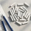 Lekgavd 40 Pcs White Refill Erasers for Propelling Pencils, Universal