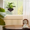 NYGHMY 1 Pcs Diamond Shape Acrylic Window Planter - Transparent