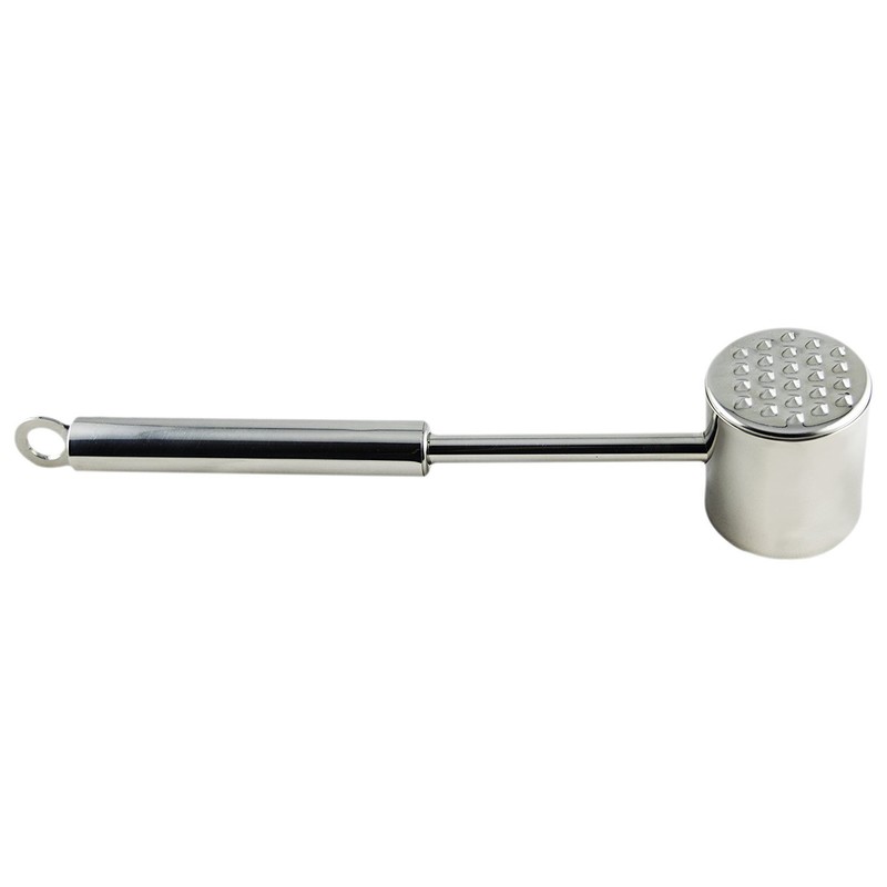 KING HOFF Fleischklopfer 27,5 cm - Edelstahl - Fleischhammer -