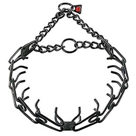 Sprenger Black Stainless Steel 2.25mm Pinch/Prong Collar Fits up to 13" Neck