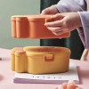 Lecute Shop Lonchera Zanahoria Contenedor Alimentos Viaje Escolar Kawaii
