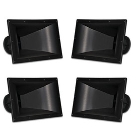 4 Goldwood Sound GM-450PB Heavy Duty ABS Directivity Horns 2" Throat High Frequency