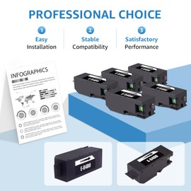 Yongairuink T04D0 Ink Waste Tank Replacement for 04D0 C13T04D000 EWMB1 Ink Maintenance Box Work for ET-7700 ET-7750 L7188 Printers, 5-Pack