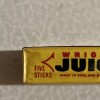 Wrigley’s Vintage 1960-70s Wrigley’s Juicy Fruit Chewing Gum Unopened Full