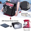 BAGSPRITE Stand Mixer Cover with Detachable Appliance Sliders Base Compatible