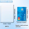 30 Pcs Medical Card Holder Protector PVC Waterproof Card Protectors