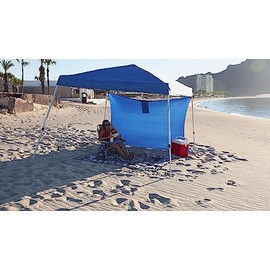 Shade ECO Portable Shade Wall, Light Weight and Compact, Wind Resistant, and can Connect to Any Shade Tent or Canopy 12x12 or 10x10 - Compatible w/All Shade Eco Beach Shades