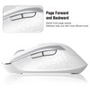 Wireless Mouse, Computer Mouse for Laptop, 2.4G Portable Silent Mouse,