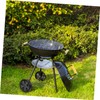 CAXUSD Stable BBQ Grill Wheels Easy to Move Caster Wheels