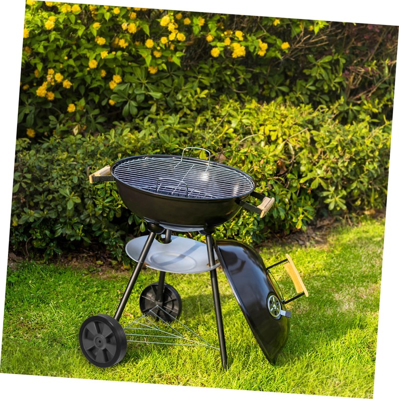 CAXUSD Stable BBQ Grill Wheels Easy to Move Caster Wheels