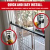 SECURITYMAN Sliding Door Security Bar-Child Proof Sliding Door Lock Bar