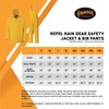 Pioneer Repel Rain Gear Safety Jacket & Bib Pants -Waterproof