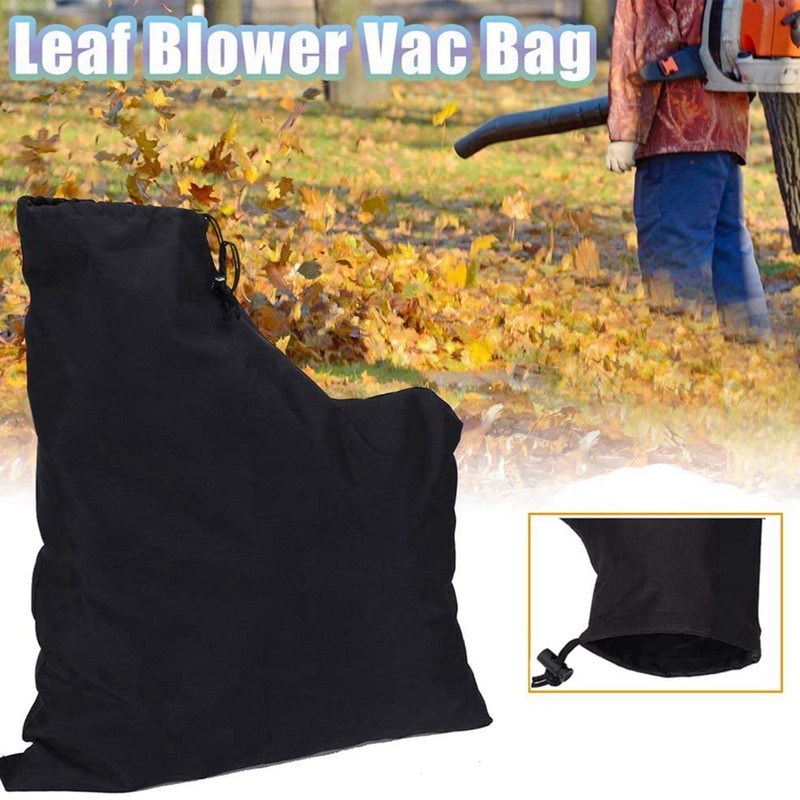 2X Leaf Blower Bag Zippered Bottom Dump Leaf Blower Vacuum