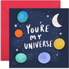 Old English Co. You're My Universe Card - Fun Romantic