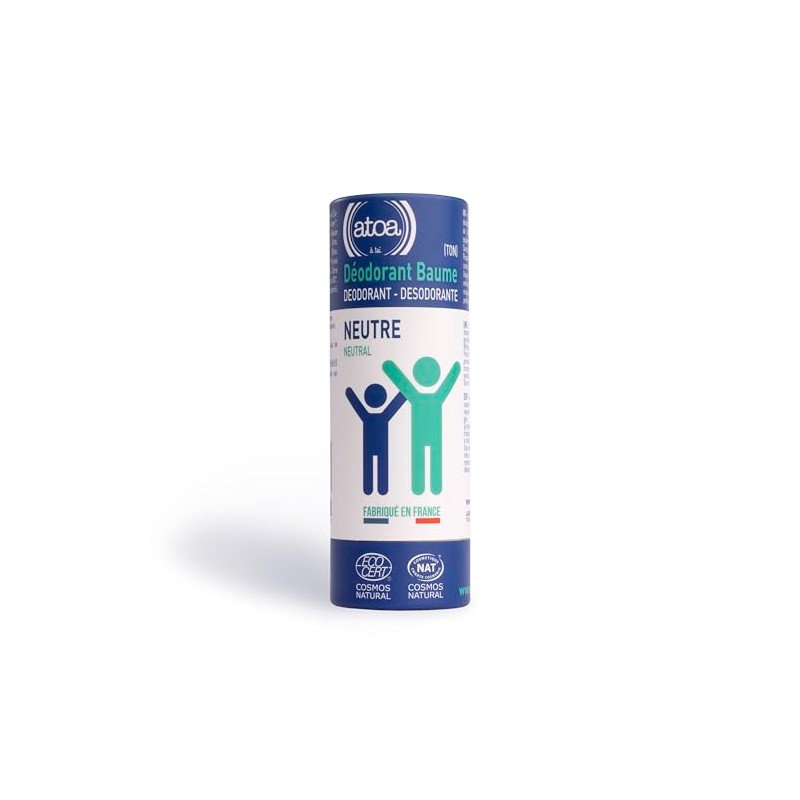 Atoa deodorant Balm Neutral 100g/3.5fl.oz | 100% natural ingredients |
