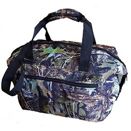 Tackletime™ Camouflage Soft Cooler Removable Leak Proof Liner High-Density Insulation 24-Can to 36-Can Capacity.
