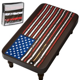 iEsstros 6.5ft Pool Table Cover 6.5 Feet Billiard Table Covers Leather Waterproof Pool Table Cover for Protecting Pool Table Felt Pool Table Accessories-Brown