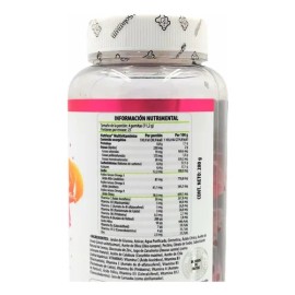 Nutrioso Multivitaminas Infantil Gomitas Omega 3-6-9 Sabor Cereza Sin Gluten 100 Pzas