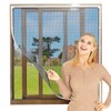NeatiEase Adjustable DIY Magnetic Window Screen Max 24Inch（H） x 32Inch（W）（60cm