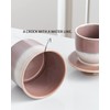 XELA Ceramic Butter Crock, The Original Reactive Two-Colour Glaze, Butter