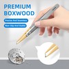 Boxwood Pointed Tweezers Precision Anti-Magnetic Tweezers Lightweight High-End Pointed for