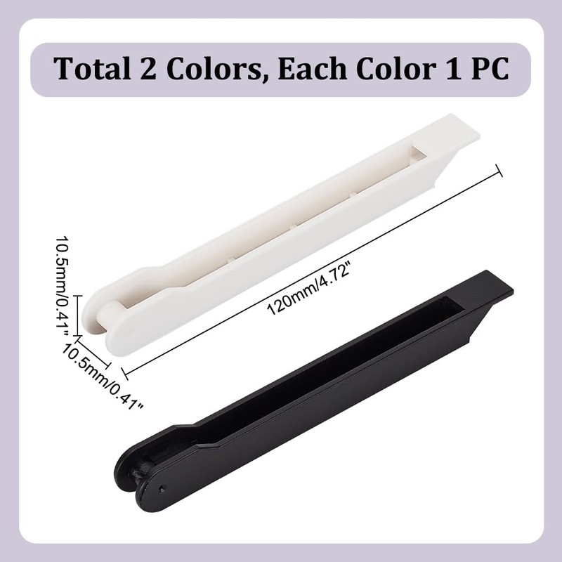 AHANDMAKER 2 Pieces Stained Glass Hand Foil Cutter Copper Foil