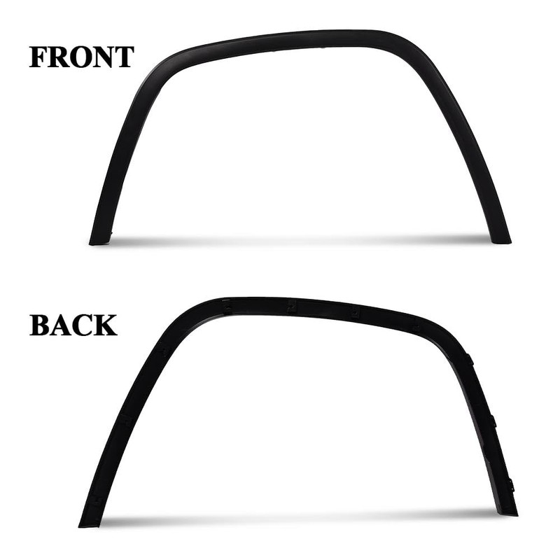 G-PLUS Fender Flares Compatible With Jeep Grand Cherokee 2011-2016, Front