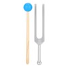 528HZ Aluminum Alloy Tuning Fork Wood Hammer Sound Healing Therapy