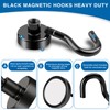 ChAusa 4 Pack Neodymium Magnet Hooks 20 mm, Magnet Hooks