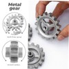 Ipetboom 2Pcs Barbecue Rotating Gear Replacement for DIY Rotary Frame