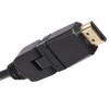 TPFNet 3 Pack 3 m HDMI Cable 2.0 Angled (Gold-Plated