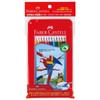 Faber Castell TFC-WCP/12C Watercolor Pencils, Flat Tin, Set of 12