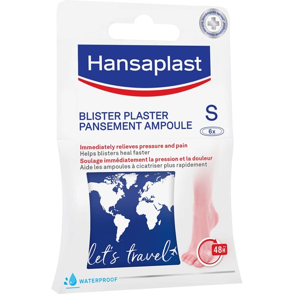 Hansaplast die Pflege der Füße 6 Blasenpflaster hydrocolloïdes klein