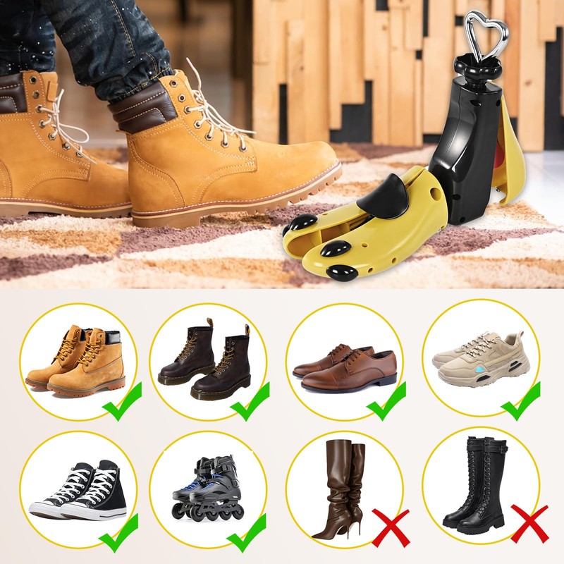 WANNUOQI Shoe Stretcher For Women & Men,Boot Stretcher,Premium Shoe Expander