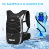 Hydration Pack, Insulated Hydration Backpack with 2L Hydration Bladder, Hiking
