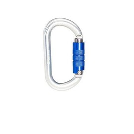zalati Climbing Lock O Type Symmetric Main Automatic Aluminum Lock Expanded Safety Protection 25KN Carabiner for Climbing Rock Outdoor
