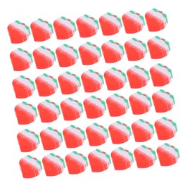 Operitacx 1 Set Soft Ceramic Beads Polymer Clay Beads Fruit Inspired Design Craft Material Jewellery Tools Beads Pendant Charms Garland Beads Polymer Clay Pack of 100