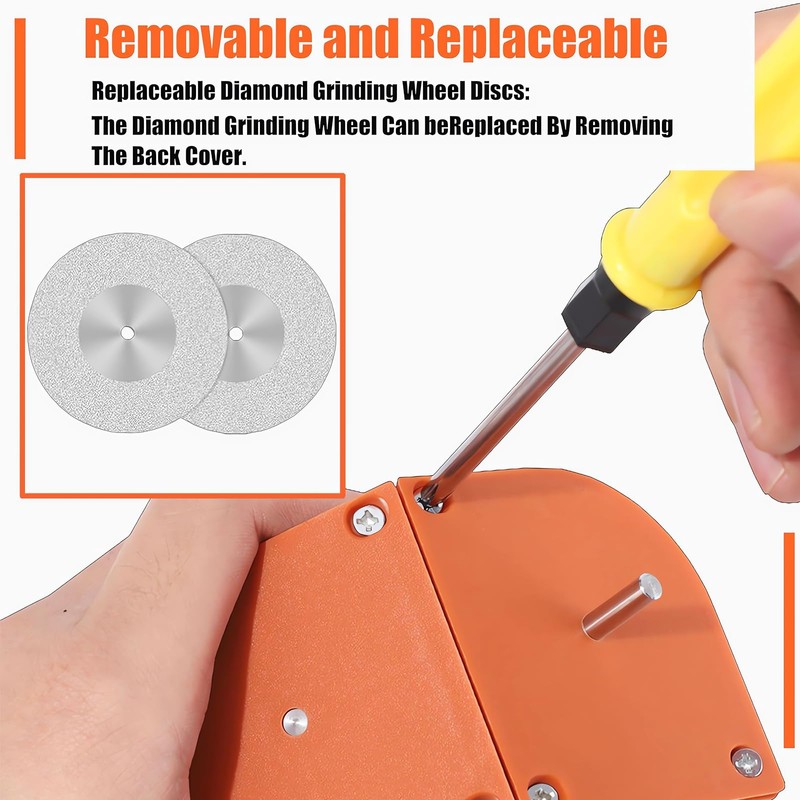 Drill Bit Sharpener, All Bits Mill Drill Machine Blade Sharpening