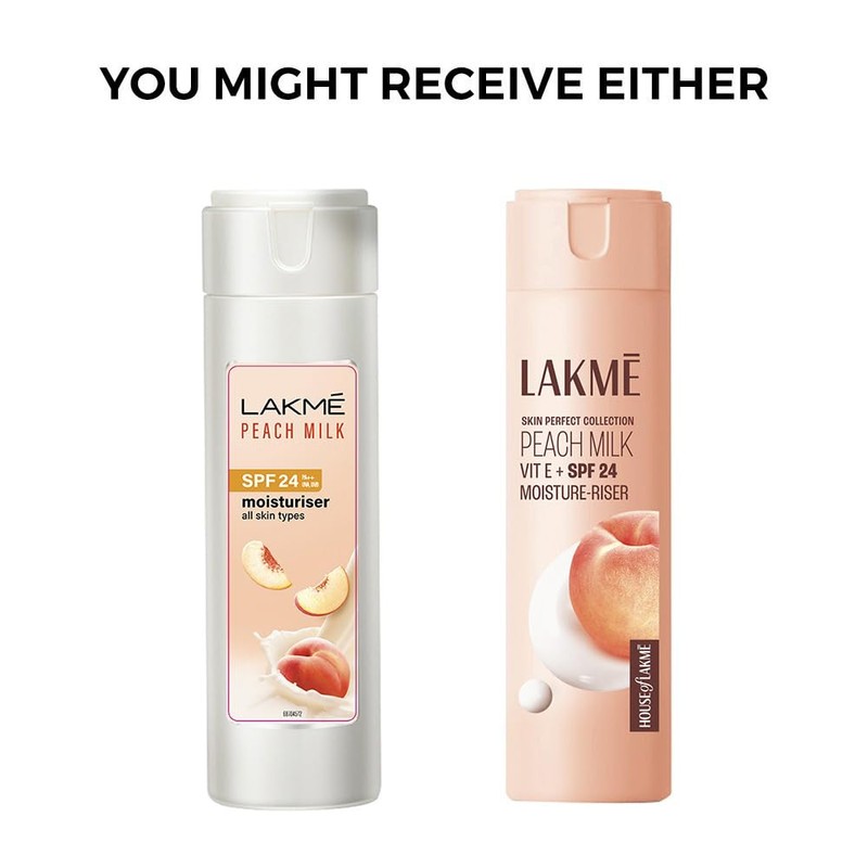 Lakme Peach Milch Mit SPF-24 Pa ++, 120ml