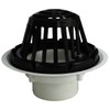 Plastic Oddities PRD900P 3" PVC Roof Drain with Plastic Dome
