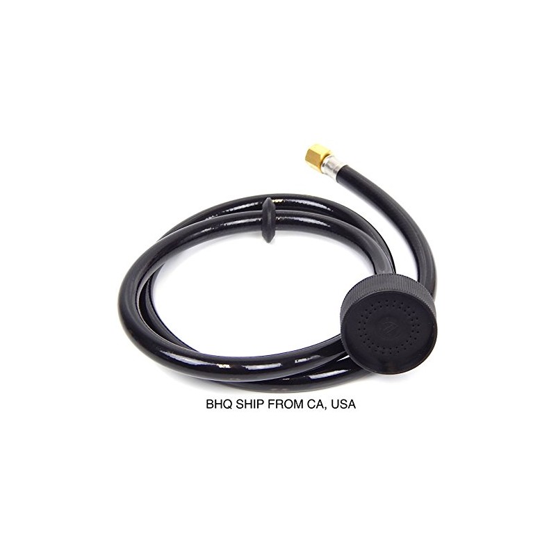 SHAMPOO SPRAY HOSE FOR SHAMPOO BOWL SINK BEAUTY SALON BLACK