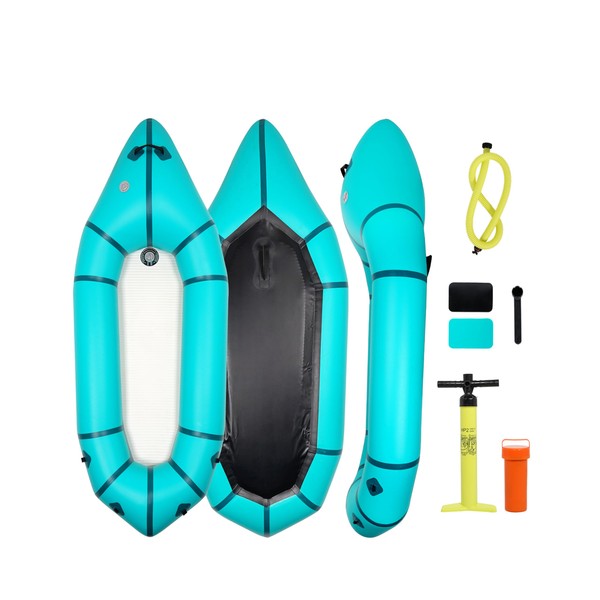 HIKULA Lightweight Packraft PVC - Inflatable Kayak for Adults &