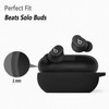 Geiomoo Silicone Case for Beats Solo Buds, Protective Cover with