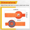 Relaxweex 1 Pcs Surge Brake Lockout Key Magnetic Orange Boat
